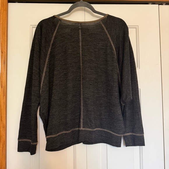 PRANA Amanda Wool Blend Top Dolman Long Sleeve - Picture 4 of 6
